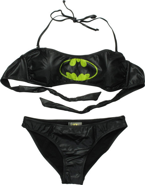 Batman Bandeau Low Rise Bikini Swimsuit
