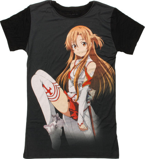 Sword Art Online Asuna Posing Juniors T-Shirt