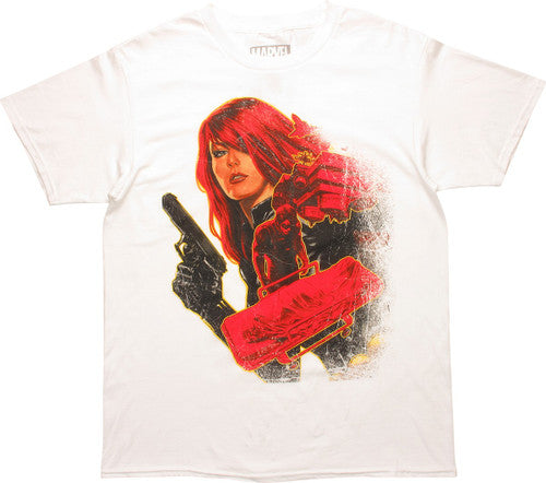 Black Widow Winter Soldier #10 T-Shirt