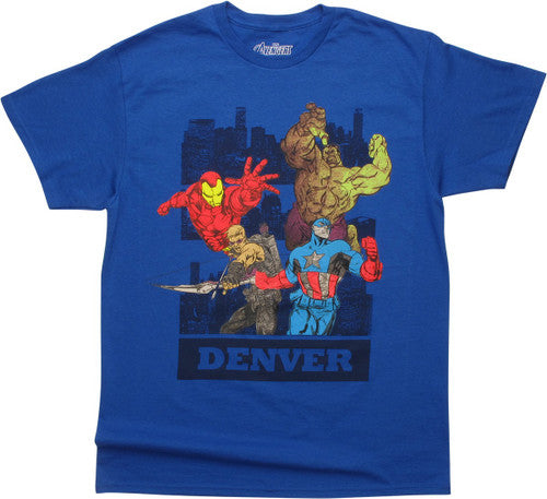 Avengers Denver Royal Blue T-Shirt