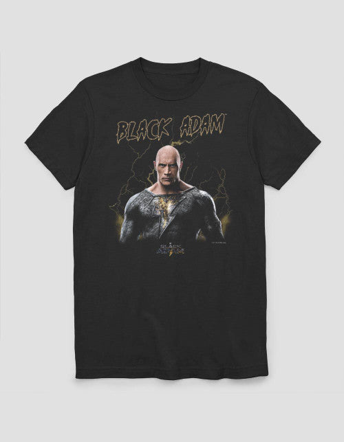 Black Adam Lightning T-Shirt