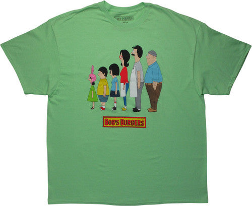 Bobs Burgers Family Lineup T-Shirt