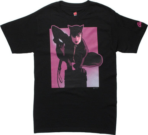 Catwoman Pedestal Hughes T-Shirt