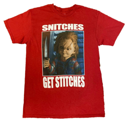 Childs Play Snitches Get Stitches T-Shirt