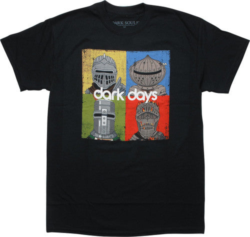 Dark Souls Dark Days Squares T-Shirt