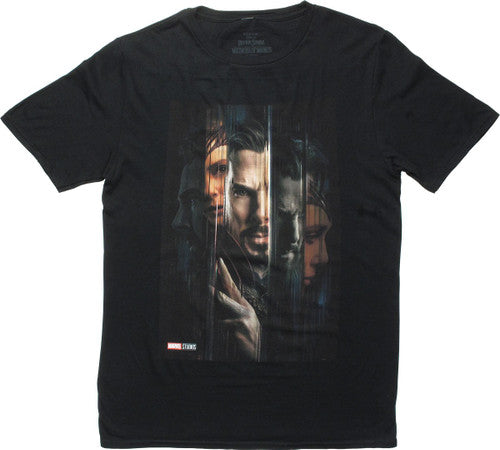 Doctor Strange Multi Madness Poster T-Shirt