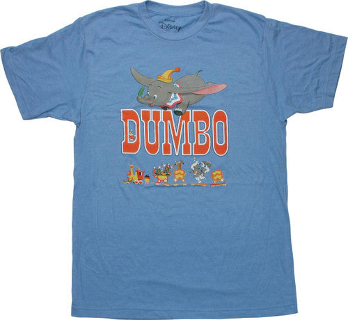 Dumbo 1976 Theatrical Re-Release Poster T-Shirt