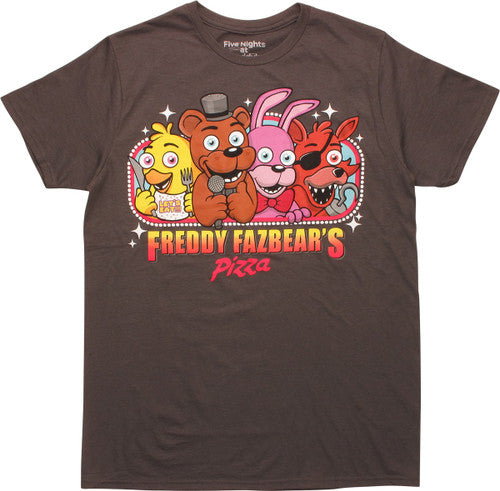 Five Nights at Freddy's Animatronic Group T-Shirt