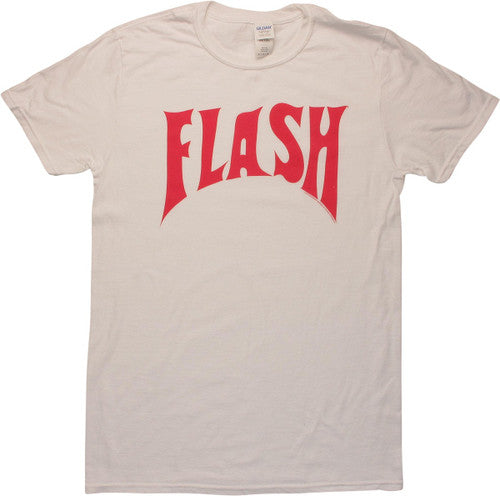 Flash Gordon Flash Logo White T-Shirt