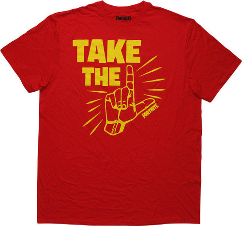 Fortnite Take the L Red T-Shirt