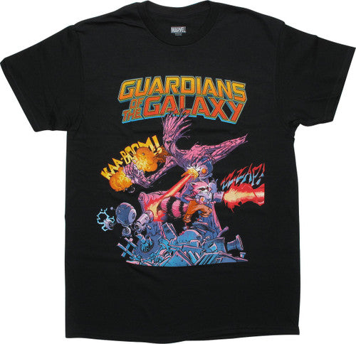 Guardians of the Galaxy Groot Rocket Zap T-Shirt