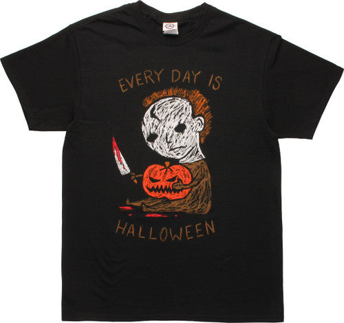 Halloween Sketch Everyday is Halloween T-Shirt
