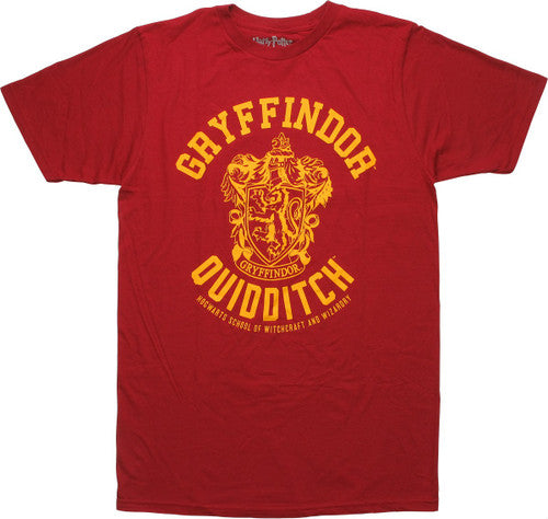 Harry Potter Gryffindor Quidditch Hogwarts T-Shirt