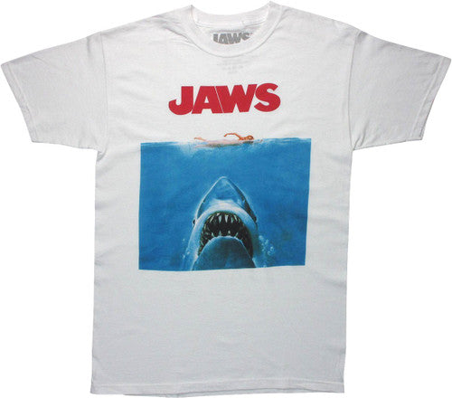 Jaws Classic Movie Poster T-Shirt