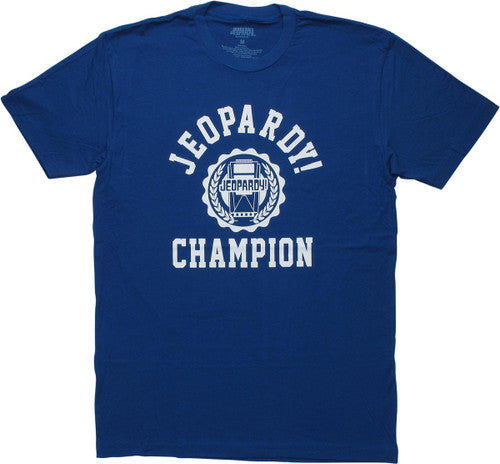 Jeopardy Champion Royal Blue T-Shirt