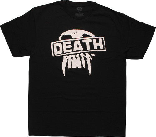 Judge Dredd Death Badge Black T-Shirt