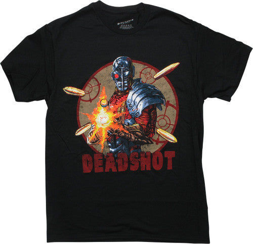 Justice League Deadshot Black T-Shirt