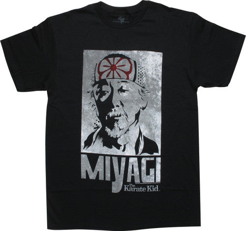 Karate Kid Mr. Miyagi Portrait T-Shirt