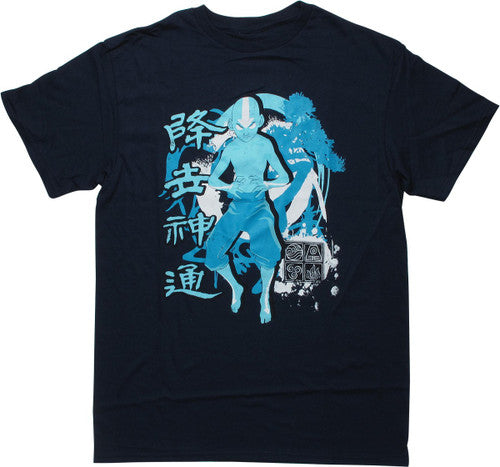 Last Airbender Avatar Aang Tree T-Shirt