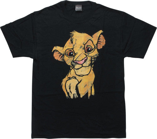 Lion King Chalk Simba T-Shirt