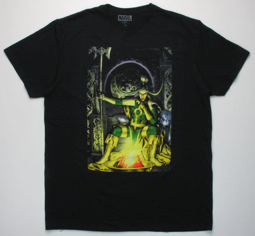 Loki Classic Throne Pose T-Shirt