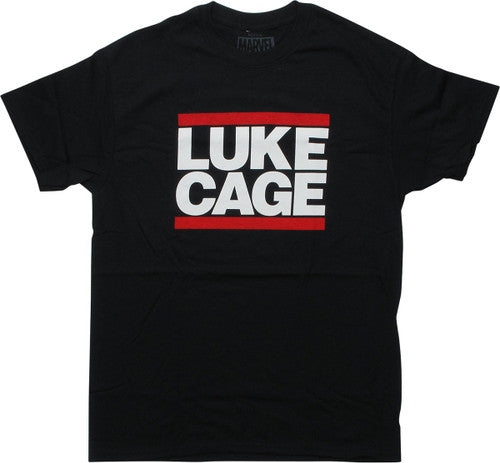 Luke Cage Name Black T-Shirt