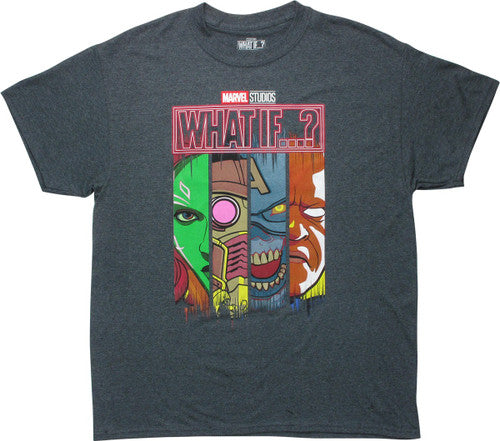 Marvel What If Close Up Panels T-Shirt