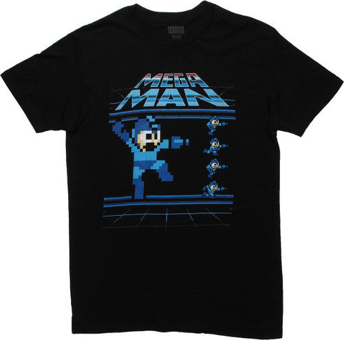 Megaman Pixel Pose T-Shirt