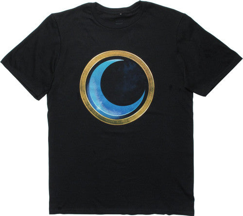 Moon Knight Tv Logo Blue T-Shirt