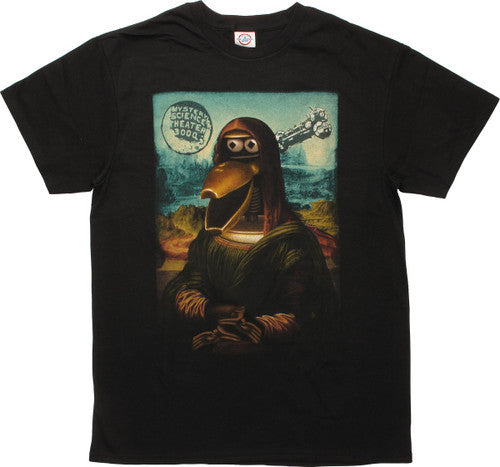 MST3K Crow Mona Lisa Painting T-Shirt