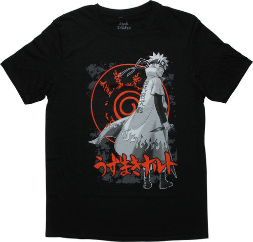 Naruto Over Shoulder Cape Kenji T-Shirt