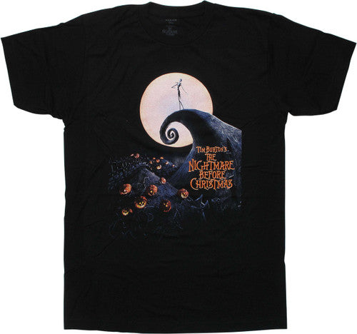 Nightmare Before Christmas Movie Poster T-Shirt