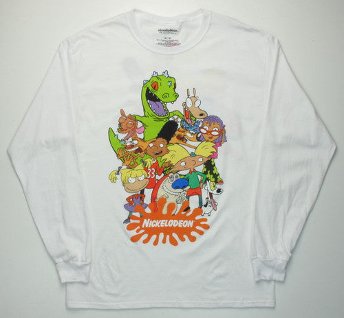 Nickelodeon Nicktoon Group Long Sleeve T-Shirt