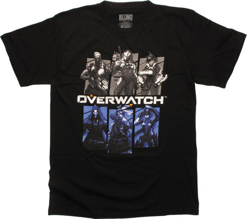 Overwatch Bring Your Friends Black T-Shirt