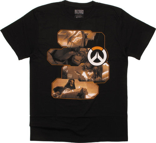 Overwatch Heroes and Assassins T-Shirt