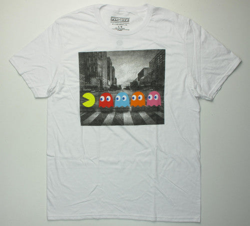 Pacman Ghost Street Crossing T-Shirt