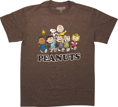 Peanuts Gang Distressed Heather T-Shirt