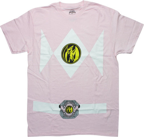 Power Rangers Pink Ranger Belt Costume T-Shirt