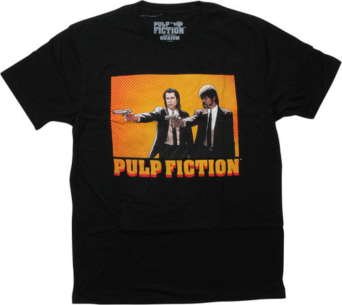 Pulp Fiction Vincent and Jules Guns Point T-Shirt