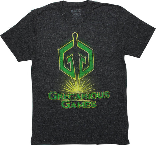 Ready Player One Gregarious Game Distress T-Shirt