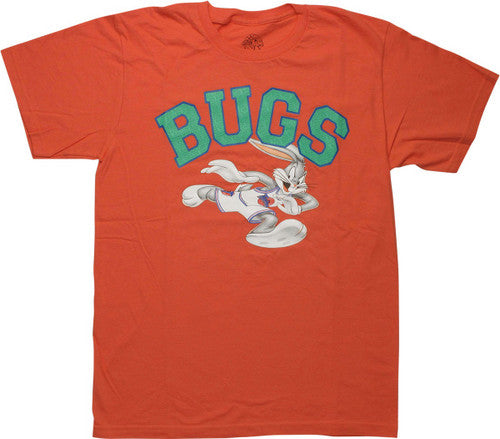 Space Jam Bugs Bunny Baller Orange T-Shirt