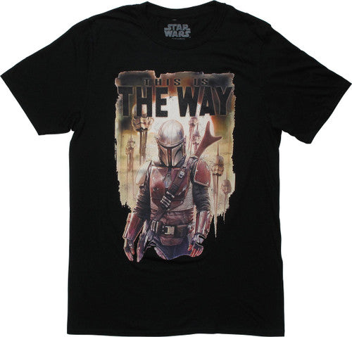 Star Wars Mandalorian Helm Pike T-Shirt