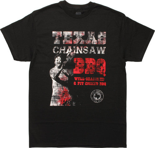 Texas Chainsaw Massacre Pit Cooked BBQ T-Shirt