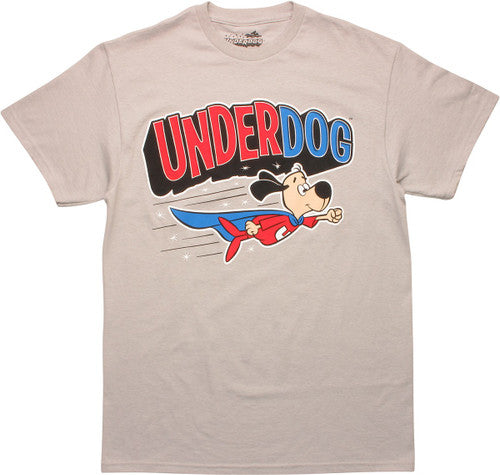 Underdog Name Fly By Silver T-Shirt