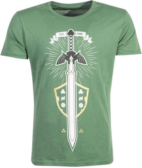 Zelda Master Sword Crest T-Shirt