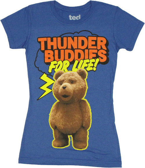 Ted Thunder Buddies For Life Baby T-Shirt