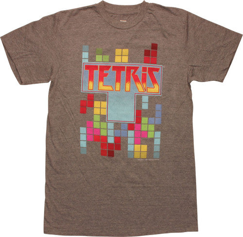 Tetris Logo Tetrominoes T-Shirt