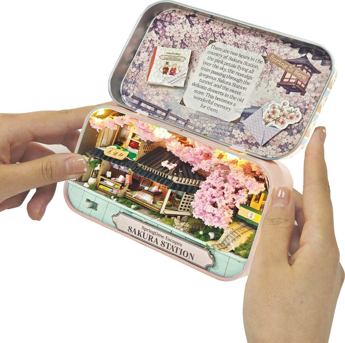 Hands Craft DIY Tiniature Kit - Sakura Station