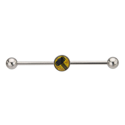 Thor Industrial Barbell in Yellow