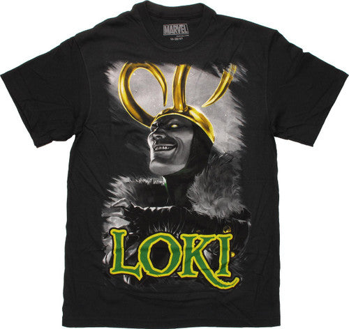 Thor Loki Color Helmet T-Shirt